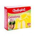 Gelatina, de piña, caja 100 g $ 5.490 por kilo Marca: AMBROSOLI